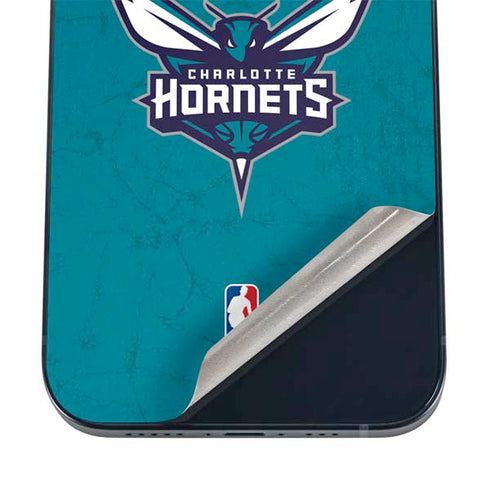 NBA Charlotte Hornets Distressed iPhone 16 Plus Skin